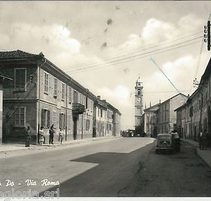 64395  - CARTOLINA d'Epoca - PAVIA provincia :  CHIGNOLO PO 1958