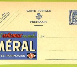 af9849 - BELGIUM - Postal History - PUBLIBEL Stationery Card -  MEDICINE Chemist