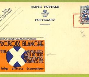 af9854 - BELGIUM - Postal History - PUBLIBEL Stationery Card -  MEDICINE Chemist