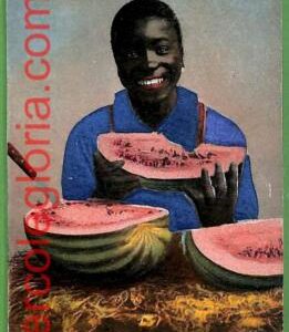 ah2089 - VINTAGE POSTCARD Postal Antigua -  Ethnic American - Embossed