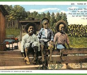 ah2075 - VINTAGE POSTCARD Postal Antigua -  Ethnic American