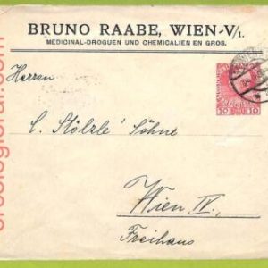 af9862 - Austria - POSTAL HISTORY - Stationery Cover - 1909, MEDICINE Chemist