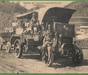 ah2004 - ITALY -  VINTAGE POSTCARD Ansichtskarten - Military Transport - 1917