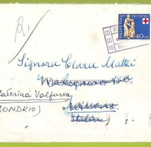 af9757 - Switzerland - POSTAL HISTORY - Cover -  MEDICINE Red Cross