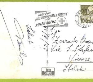 af9755 - Switzerland - POSTAL HISTORY - Postcard -  MEDICINE Red Cross