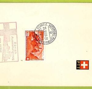 af9761 - Switzerland - POSTAL HISTORY - Cover - 1944,  MEDICINE Red Cross