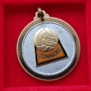 med106 - ITALIA -  MEDAGLIA Vermeil - CAMPIONATO CALCIO 1959 Scarioni MILANO