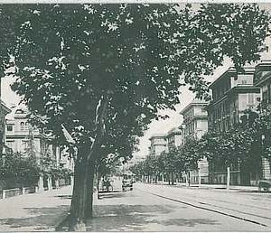 31395  CARTOLINA d'Epoca ROMA città - VIALE LIEGI