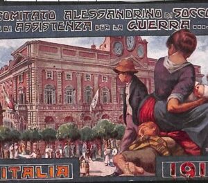 Lib0575 - CARTOLINA d'Epoca - PUBBLICITARIA Illustrata  -  ALESSANDRIA Passini