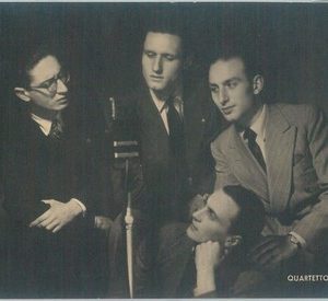 78822- VINTAGE POSTCARD - MUSIC,VOCAL QUARTET: Quartetto Cetta