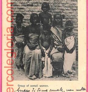 af9224 - SOMALIA - VINTAGE POSTCARD -   Ethnic