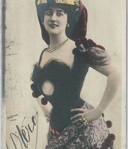 78765 - VINTAGE POSTCARD -  MUSIC Dance: 'La Belle' Otero   1905