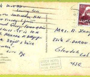 af9544 - SPAIN - POSTAL HISTORY - Postcard -  MEDICINE