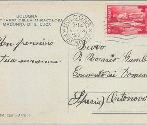 82712 - ITALY - Postal History - STAMP on POSTCARD - SPORT Athletics 1933