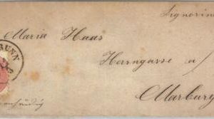 69801 - AUSTRIA / Slovenia - POSTAL HISTORY - COVER from Rogaška Slatina