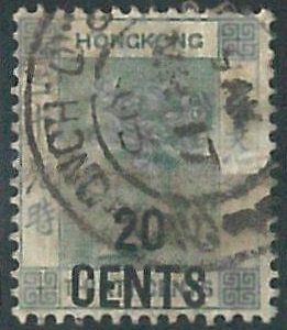 70384a -  HONG KONG - STAMP : Stanley Gibbons # 48 or 48a -   USED