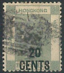 70384g -  HONG KONG - STAMP : Stanley Gibbons # 48 or 48a -   USED