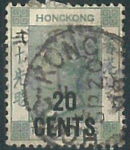 70384j -  HONG KONG - STAMP : Stanley Gibbons # 48 or 48a -   USED