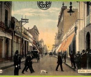 af0621 - ARGENTINA - Vintage Postcard - CORDOBA - Calle San Martin