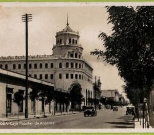 af0614 - ARGENTINA - Vintage Postcard -  Cordoba - Caja Popular de Ahorros
