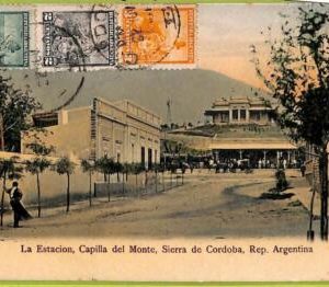 af0633 - ARGENTINA - Vintage Postcard - CORDOBA - La Estacion - 1907