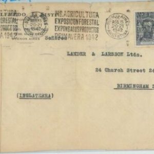 77103 - ARGENTINA - POSTAL HISTORY -  Censored COVER  - Agricolture FOREST 1942