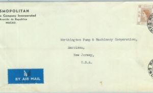 84380 - HONG KONG - Postal History -  2$ 5 Colour franking on  COVER to USA 1961