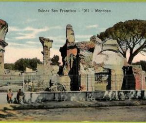 af0701 - ARGENTINA - Vintage Postcard - Mendoza - Ruinas San Francisco