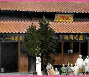 af8822 - HONG KONG -  VINTAGE POSTCARD - Buddhist Temple