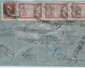 94108 - ARGENTINA - POSTAL HISTORY - Airmail COVER to BELGIUM 1933