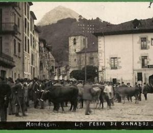 ah1801 - SPAIN -VINTAGE POSTCARD   Postal Antigua - Mondragón