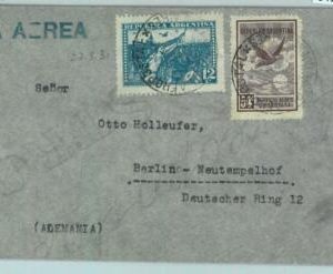 94121 - ARGENTINA - POSTAL HISTORY - Airmail COVER to GERMANY  1931