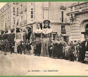 ah1758 - SPAIN - VINTAGE POSTCARD   Postal Antigua - Burgos
