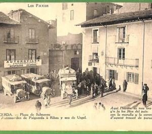 ah1763 - SPAIN - VINTAGE POSTCARD   Postal Antigua - Piugcerda -1929