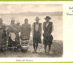 af3051 -  VENEZUELA - VINTAGE POSTCARD - Indios del Orinoco - 1903
