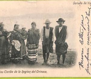 af3055 -  VENEZUELA - VINTAGE POSTCARD - Orinoco - 1903, Indios