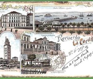 ah1778 - SPAIN - VINTAGE POSTCARD   Postal Antigua - La Coruna - 1901