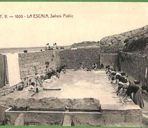 ah1779 - SPAIN - VINTAGE POSTCARD   Postal Antigua - La Escala