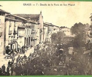 a0516 - SPAIN - VINTAGE POSTCARD   Postal Antigua   - Graus