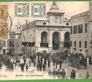 92561 - SPAIN - VINTAGE POSTCARD   Postal Antigua - Mahon