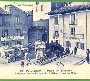 a0512 - SPAIN - VINTAGE POSTCARD   Postal Antigua - Puigcerda