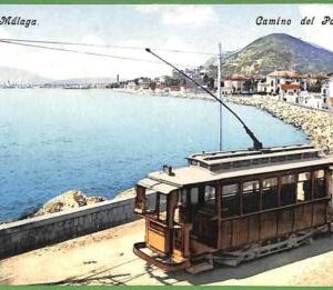 ah1771 - SPAIN - VINTAGE POSTCARD   Postal Antigua - Malaga - Camino del Palo