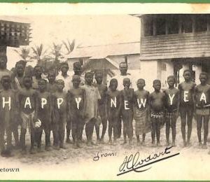 ah2124 - Sierra Leone -  VINTAGE POSTCARD - ETHNIC -1903