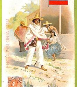 af3033 -  VENEZUELA - VINTAGE POSTCARD - Mail in Venezuela
