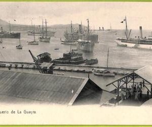 af3004 -  VENEZUELA - VINTAGE POSTCARD - Puerto de La Guaira