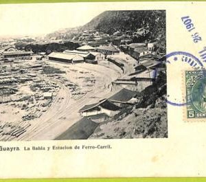 af3007 -  VENEZUELA - VINTAGE POSTCARD - La Guaira - 1907