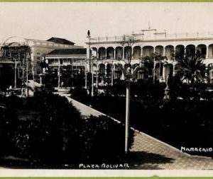 af3039 -  VENEZUELA - VINTAGE POSTCARD - Maracaibo - Plaza Bolivar - 1932