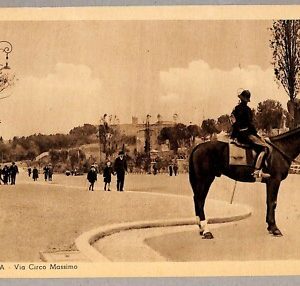 ab0056 - CARTOLINA D'EPOCA -ROMA Città : Via Circo Massimo