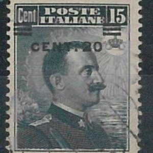 ITALIA Regno - Sassone 106i USATO -  varieta': SOVRASTAMPA SPOSTATA  -- 47603
