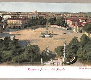 ab0064 - CARTOLINA D'EPOCA -ROMA Città : Piazza del Popolo